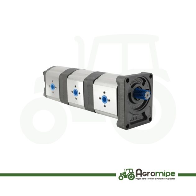 Bomba Hidráulica Tripla Trator Valtra 84068400 Bosch Rexroth - Imagem 3